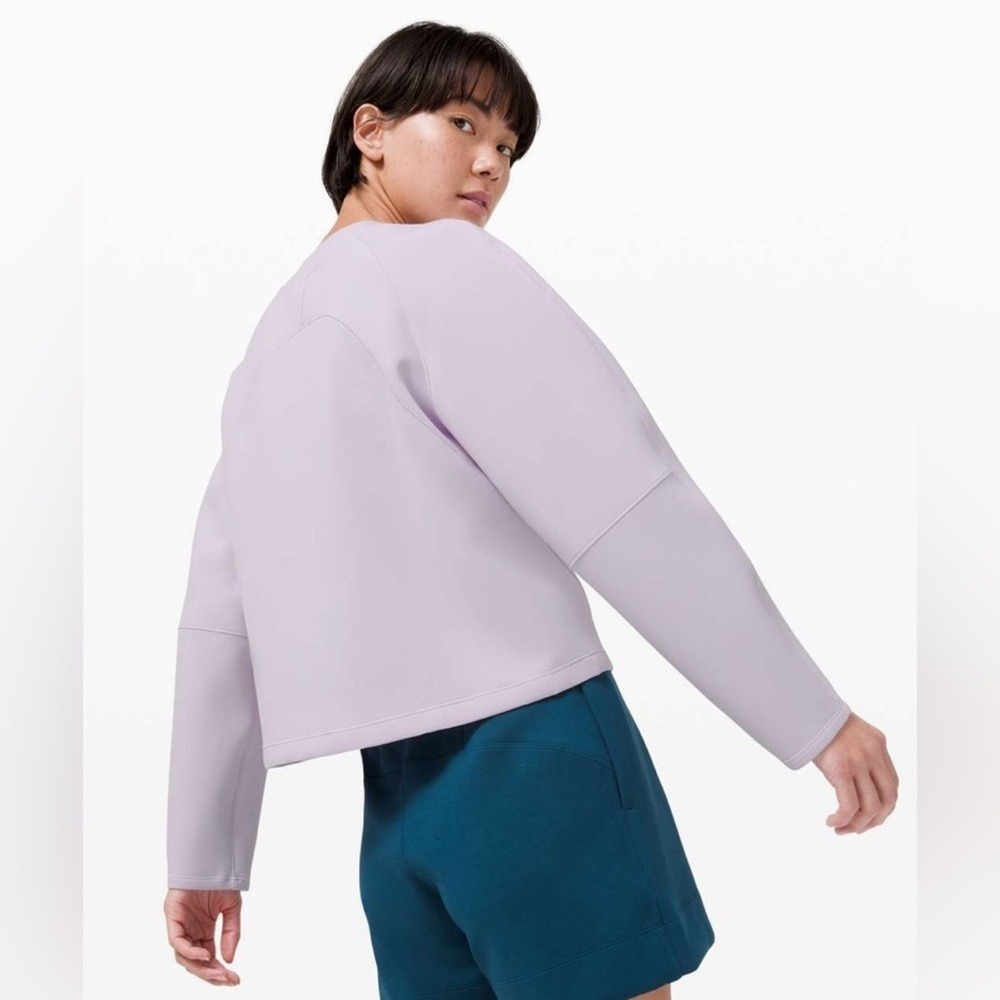 Lululemon Air Wrap Crew Pullover‎ Lavender - 6